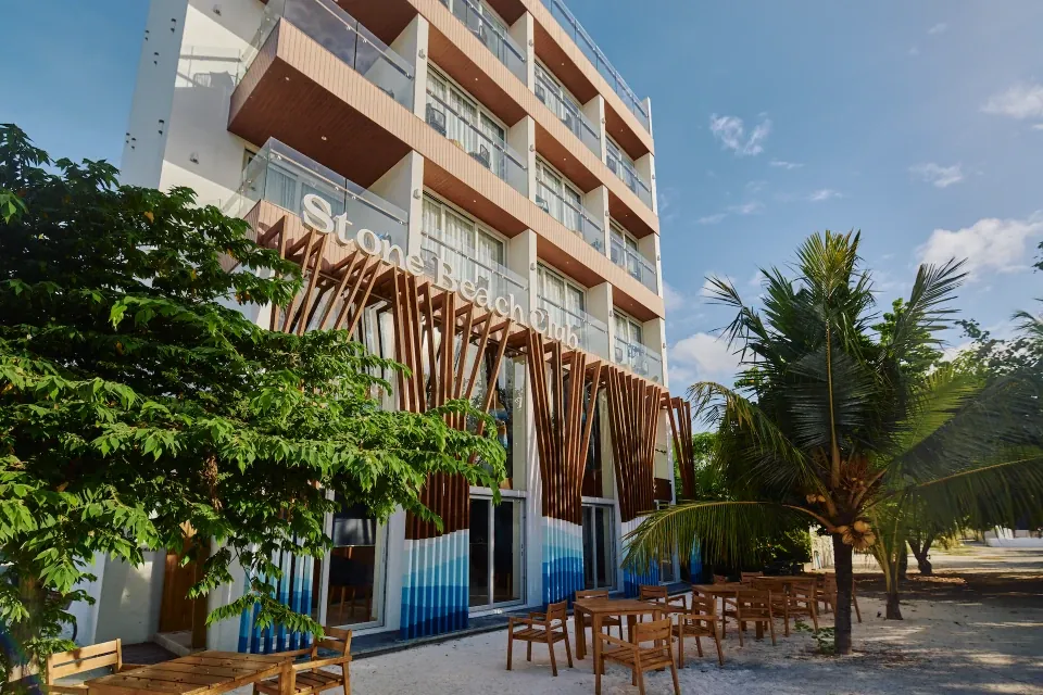 Stone Beach Club — boutique hotel in Kaafu Atoll.